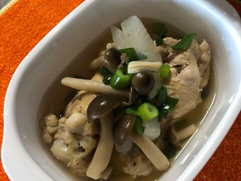 圧力鍋で手羽元の煮物